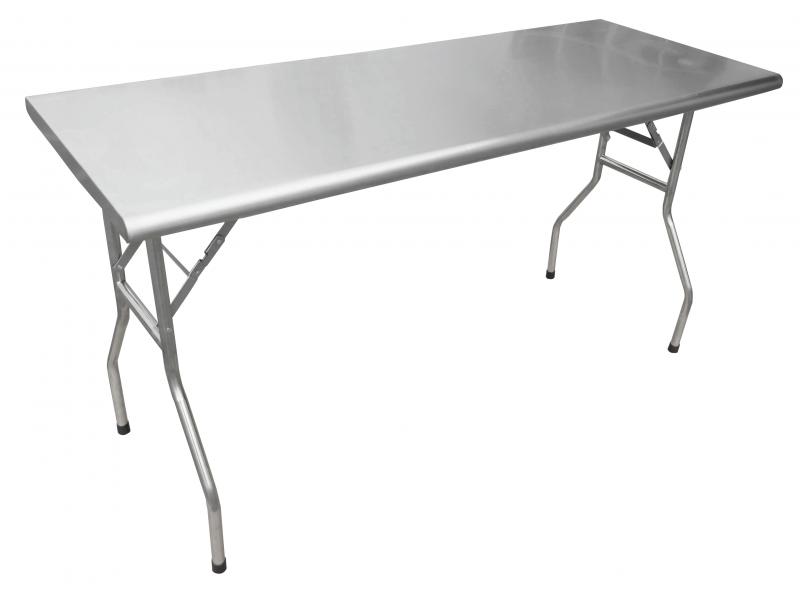 30� x 60� Stainless Steel Folding Table 1 30� x 60� Stainless Steel Folding Table